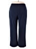JM Collection Blue Casual Pants Size 3X - photo 2