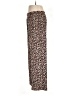 Soma Animal Print Brown Casual Pants Size M - photo 5