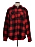 Weatherproof 100% Polyester Plaid Red Fleece Size L - photo 1