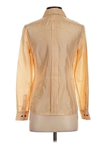 J. Peterman Long Sleeve Silk Top (view 2)