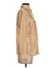 J. Peterman 100% Silk Tan Long Sleeve Silk Top Size 0 - photo 4