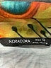 NORACORA Floral Orange Long Sleeve Blouse Size S - photo 7
