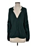 Roan + Ryan 100% Polyester Green Long Sleeve Blouse Size S - photo 1