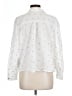 Zara Hearts Ivory Long Sleeve Blouse Size L - photo 2