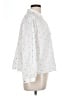 Zara Hearts Ivory Long Sleeve Blouse Size L - photo 4