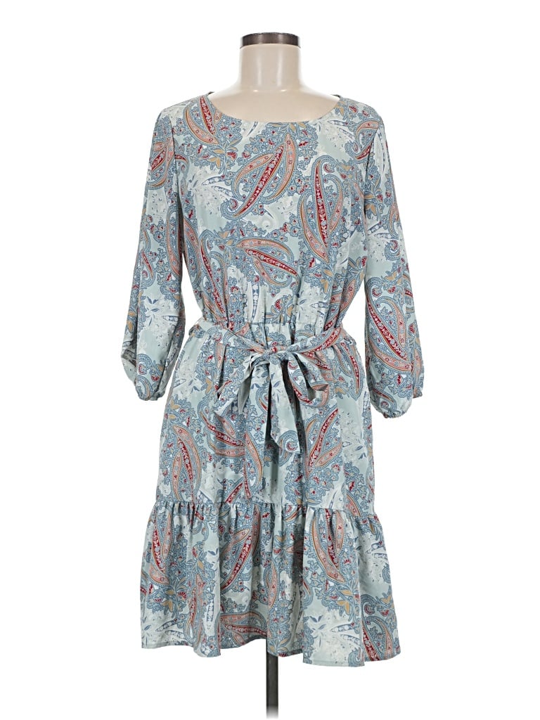 Pre-owned Jane And Delancey Casual Dress In Blue