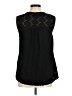 One World Black Sleeveless Blouse Size M - photo 2