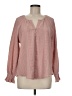 FRYE Pink Long Sleeve Blouse Size M - photo 1