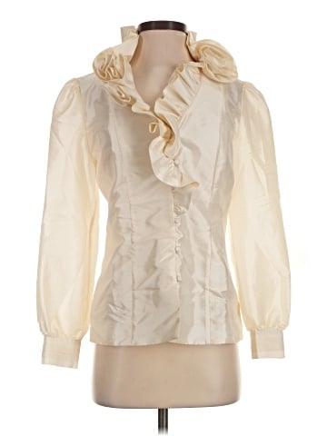 J. Peterman Long Sleeve Blouse (view 1)