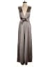 Express Metallic Gray Jumpsuit Size S - photo 1