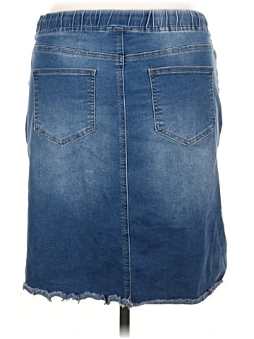 ROYALTY Denim Skirt (view 2)