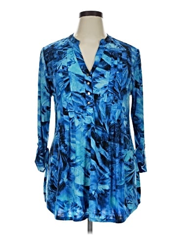 Avenue Long Sleeve Blouse (view 1)