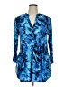 Avenue Blue Long Sleeve Blouse Size 14 Plus - photo 1
