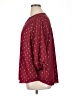 Papermoon 100% Polyester Burgundy 3/4 Sleeve Blouse Size 1X - photo 5