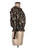 Patrizia Luca 100% Polyester Brown Long Sleeve Blouse Size M - photo 4