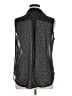 Liz Claiborne 100% Polyester Polka Dots Black Sleeveless Blouse Size XL - photo 2