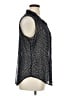 Liz Claiborne 100% Polyester Polka Dots Black Sleeveless Blouse Size XL - photo 4