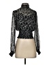 Express 100% Polyester Black Long Sleeve Blouse Size XS - photo 1