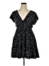 No Boundaries Polka Dots Black Casual Dress Size 16 - photo 1