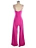 Jay Godfrey 100% Polyester Solid Pink Jumpsuit Size 0 - photo 2