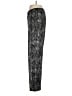IMAN Paisley Black Casual Pants Size M - photo 5