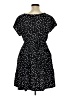 No Boundaries Polka Dots Black Casual Dress Size 16 - photo 2
