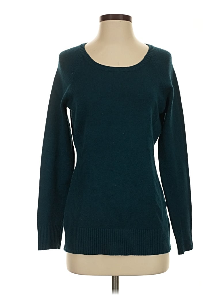 Click to view more detailed imagery on our partner's website Pre-owned Evolution By Cyrus Pullover Sweater In Teal