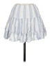 Polly Stripes Blue Casual Skirt Size 4 - photo 1