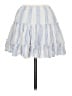 Polly Stripes Blue Casual Skirt Size 4 - photo 2