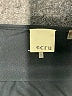 Ecru 100% Rayon Black Faux Leather Top Size M - photo 7
