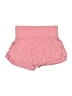 Revival 100% Nylon Solid Pink Shorts Size S - photo 1