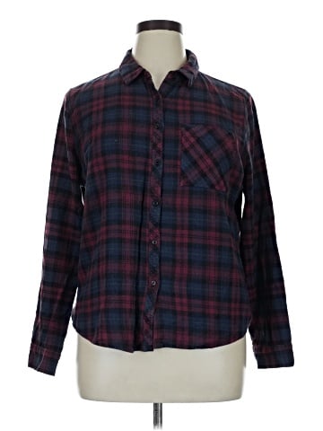 Primark Long Sleeve Button-Down Shirt (view 1)