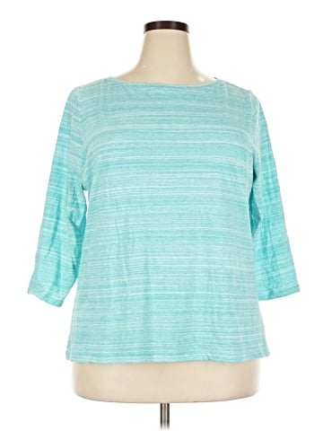 Talbots 3/4 Sleeve T-Shirt (view 1)