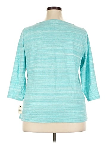Talbots 3/4 Sleeve T-Shirt (view 2)