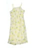 H&M 100% Polyester Yellow Ivory Dress Size 10 - photo 1