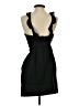 BCBGeneration Solid Black Cocktail Dress Size 2 - photo 2