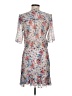 Veronica Beard 100% Silk Floral Gray Cocktail Dress Size 6 - photo 2