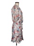 Veronica Beard 100% Silk Floral Gray Cocktail Dress Size 6 - photo 4
