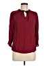 Mine Burgundy 3/4 Sleeve Blouse Size M - photo 1