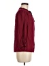 Mine Burgundy 3/4 Sleeve Blouse Size M - photo 4