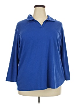 Lands' End Long Sleeve Polo (view 1)