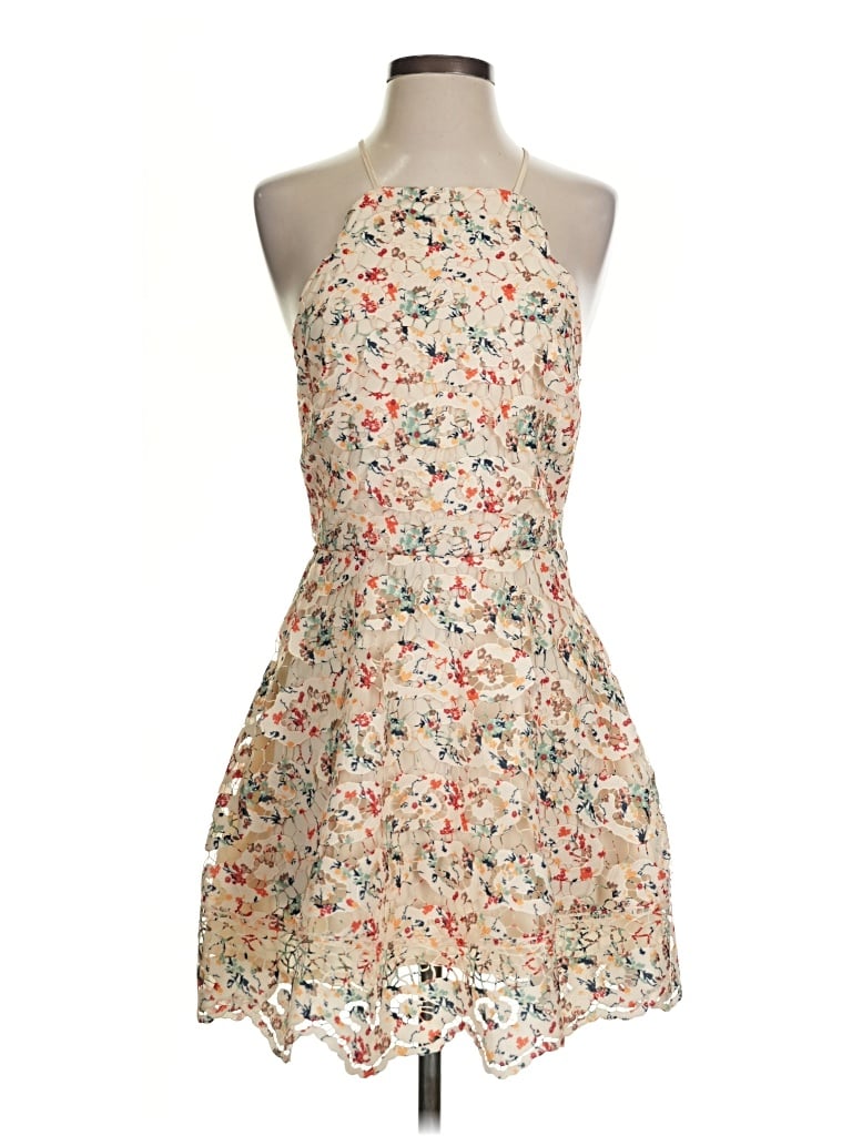 Pre-owned Tularosa Cocktail Dress In Tan