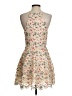 Tularosa 100% Polyester Floral Tan Cocktail Dress Size S - photo 2