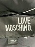 Love Moschino 100% Polyester Chevron-herringbone Black Raincoat Size 6 - photo 6