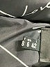 Love Moschino 100% Polyester Chevron-herringbone Black Raincoat Size 6 - photo 8
