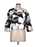 Assorted Brands Silver 3/4 Sleeve Top Size L - photo 1