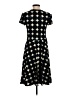 Leota Argyle Black Casual Dress Size S - photo 2