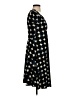 Leota Argyle Black Casual Dress Size S - photo 4