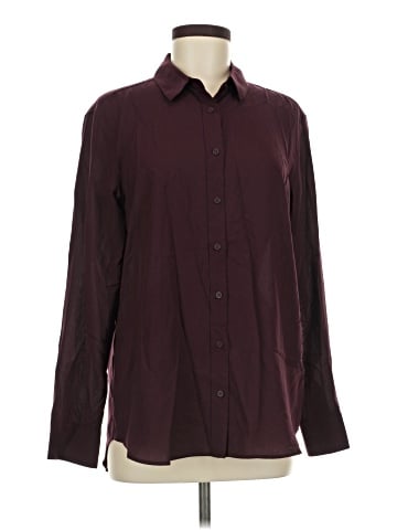 Uniqlo Long Sleeve Button-Down Shirt (view 1)