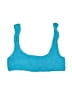 MC2 Saint Barth Teal Swimsuit Top Size S - photo 1